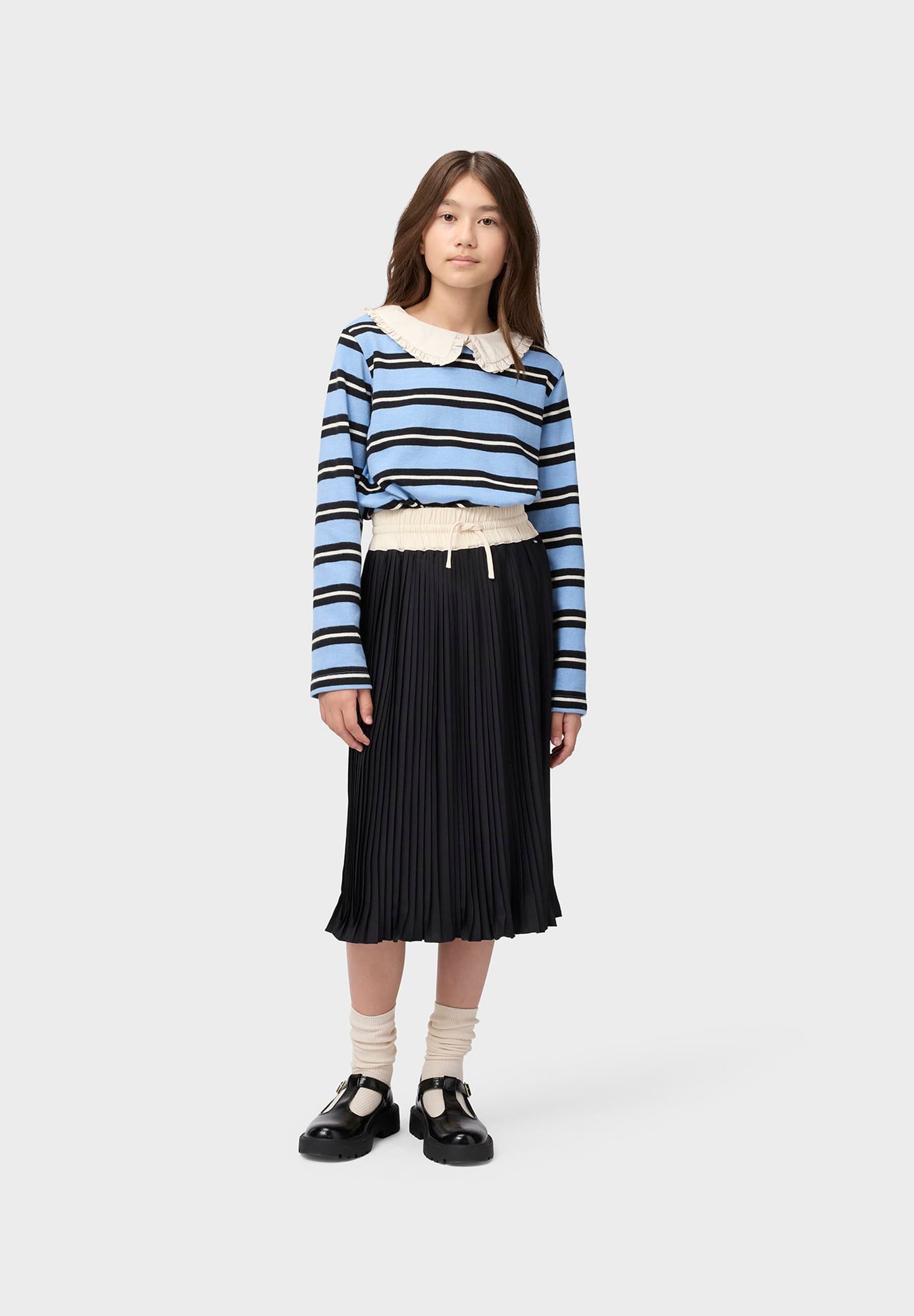 Rama L/S Shirt, Topaz Stripe
