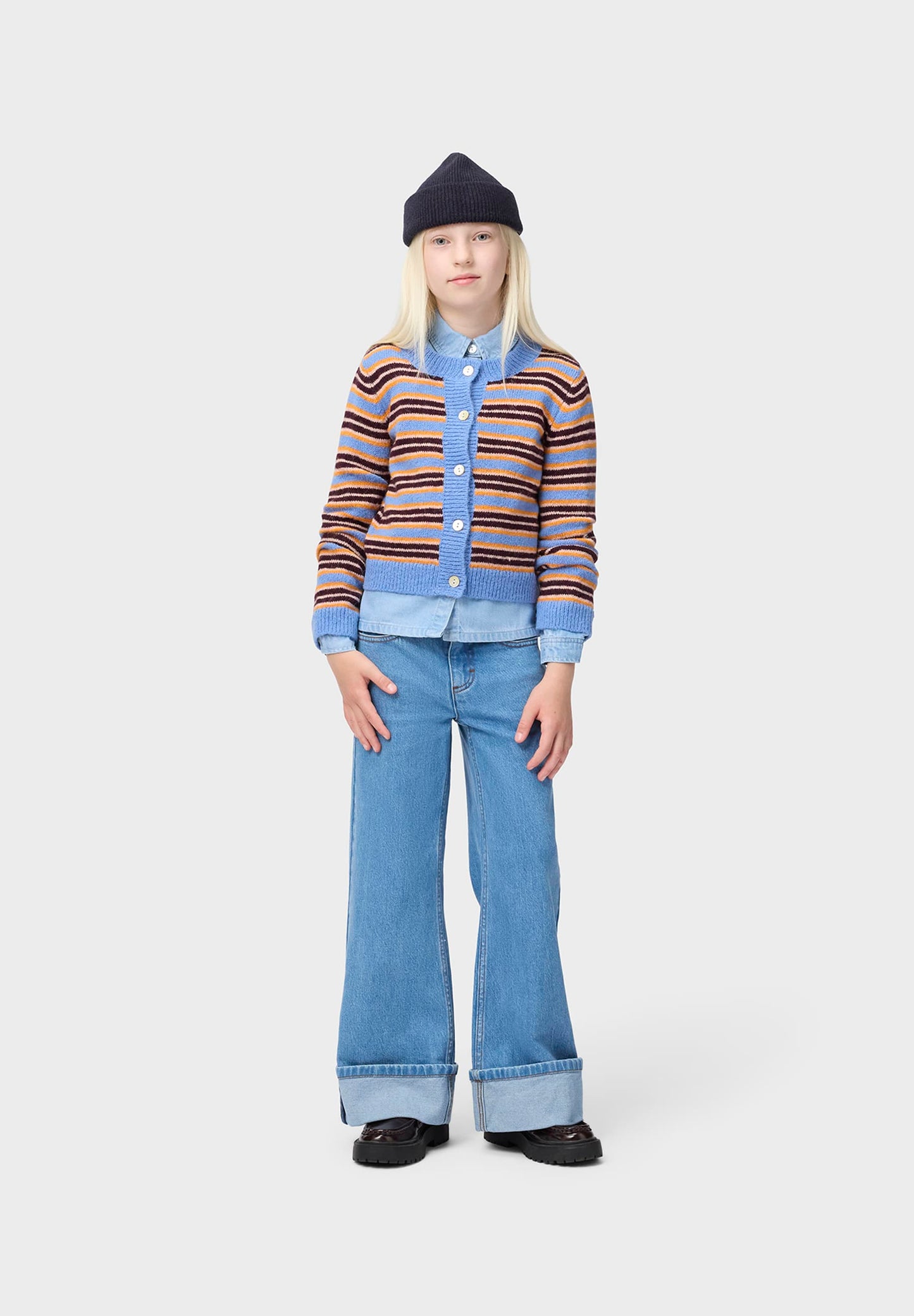 Geraldine Cardigan, Sky Stripe