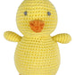 Crochet Charly Chick Rattle Toy