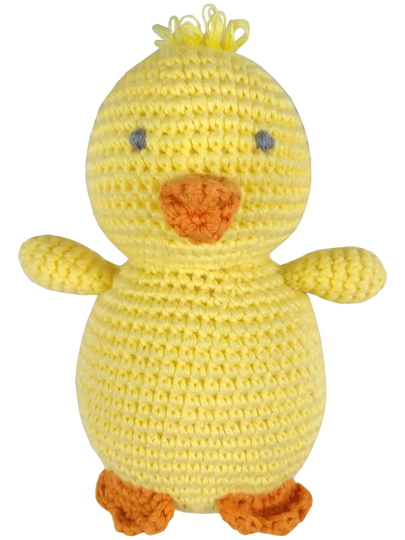 Crochet Charly Chick Rattle Toy