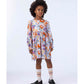 Camie L/S Dress, Paper Flowers