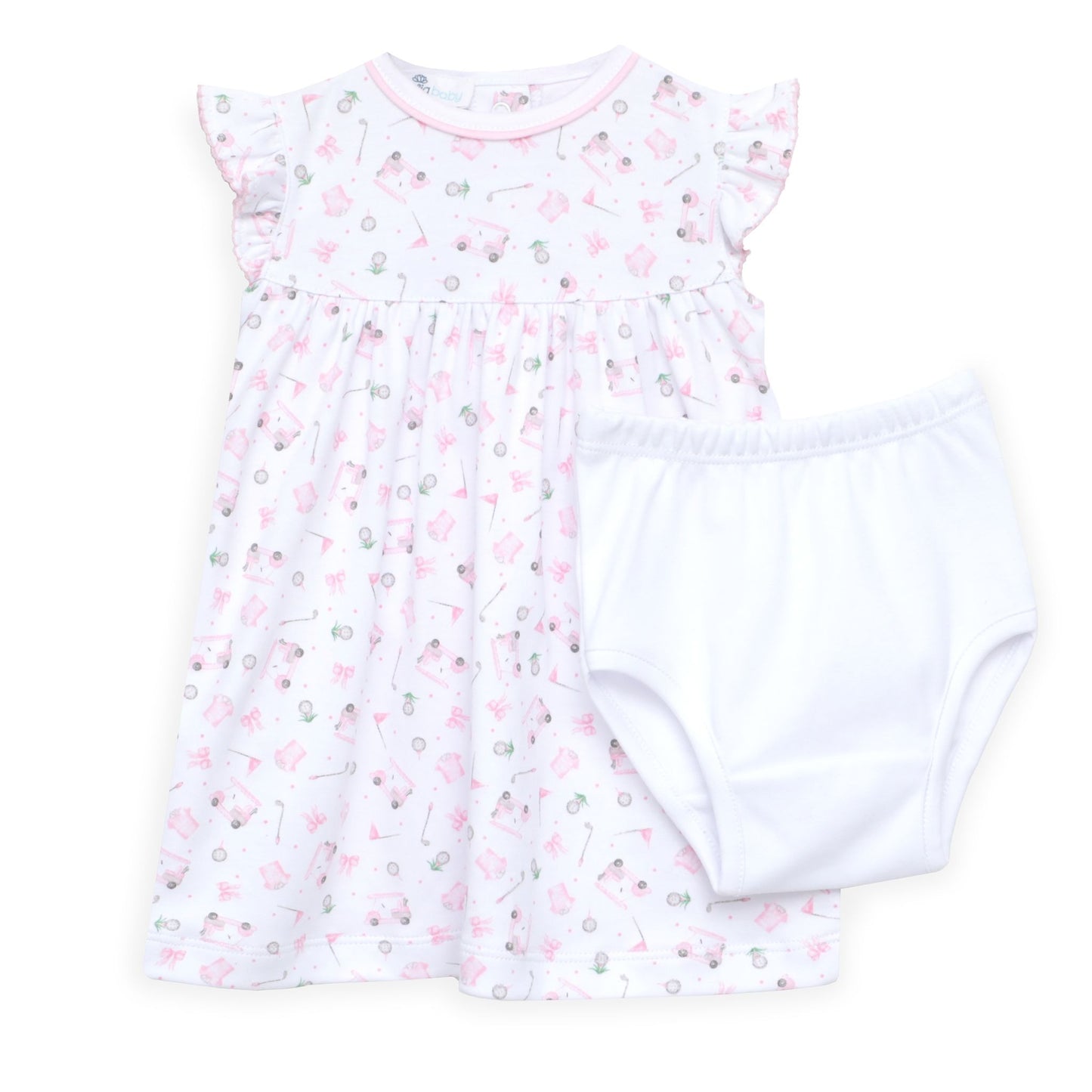 Dress, Little Golfer, Pink