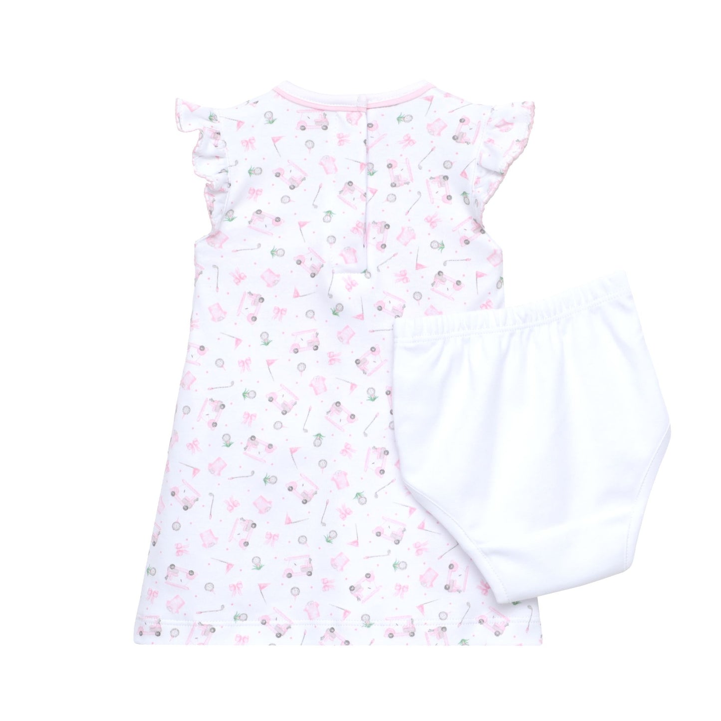 Dress, Little Golfer, Pink