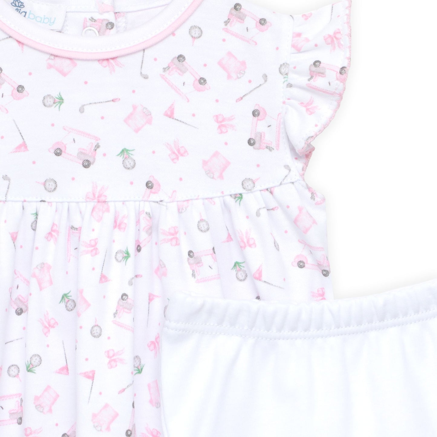 Dress, Little Golfer, Pink
