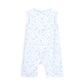 Short Playsuit, Little Golfer, Light Blue