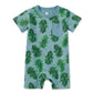 Pocket Shortie Baby Romper, Hopalong Frogs