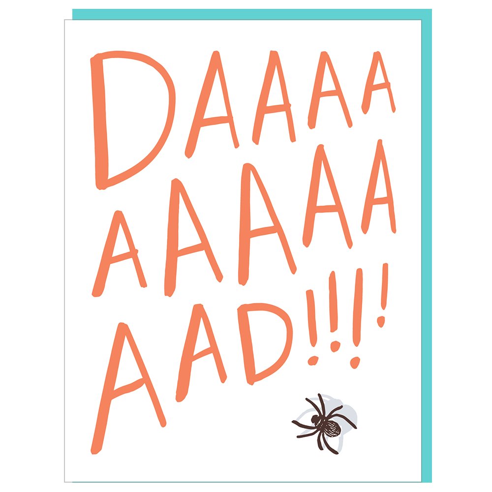 Spider Father's Day Card