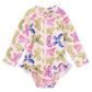 Rash Guard Swim Suit, Flutter Fiesta