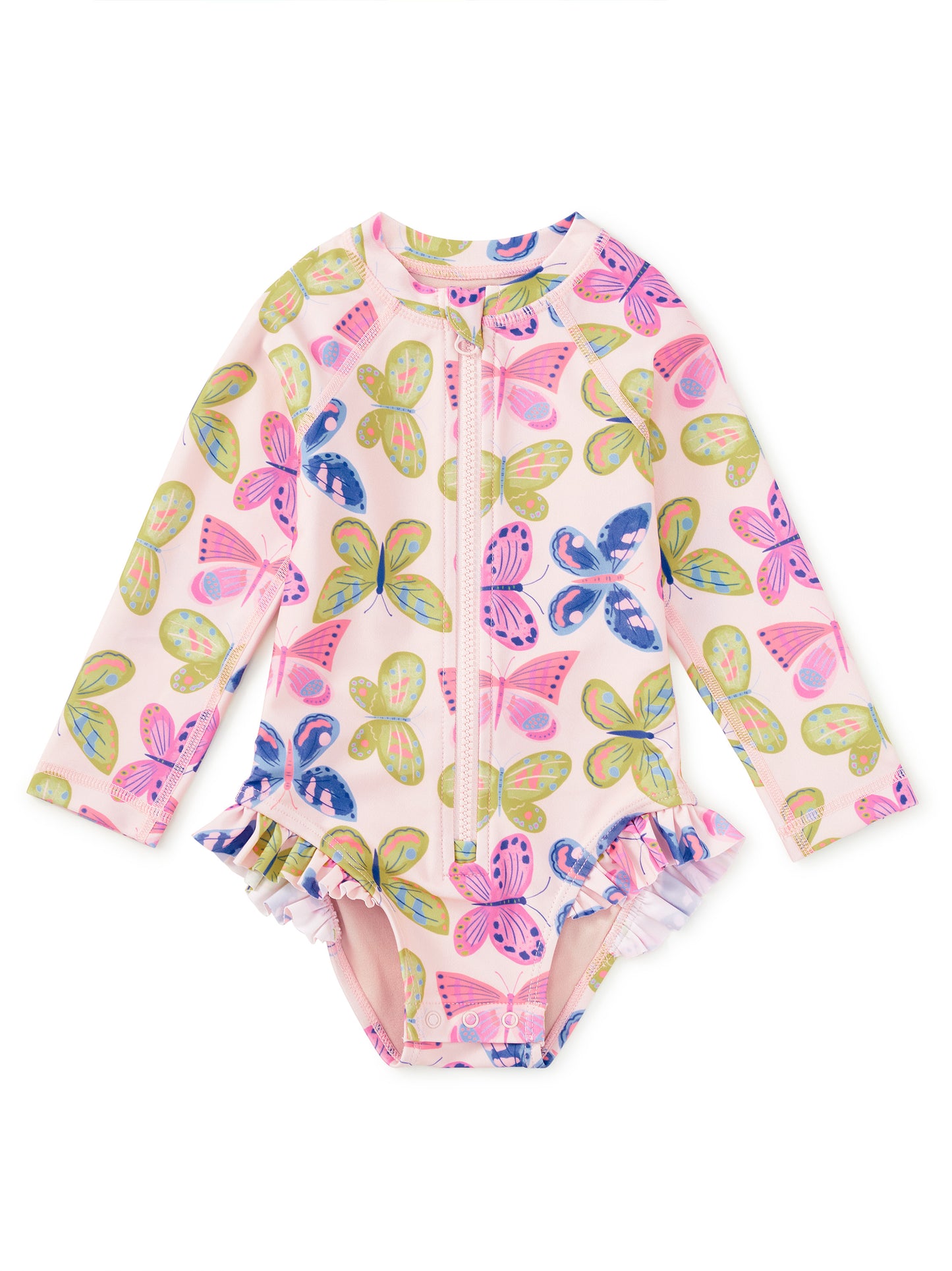 Rash Guard Swim Suit, Flutter Fiesta