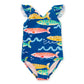 Ruffle One Piece Swimsuit, Sardinas Del Mar