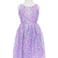 Purple Party Sequins Dress