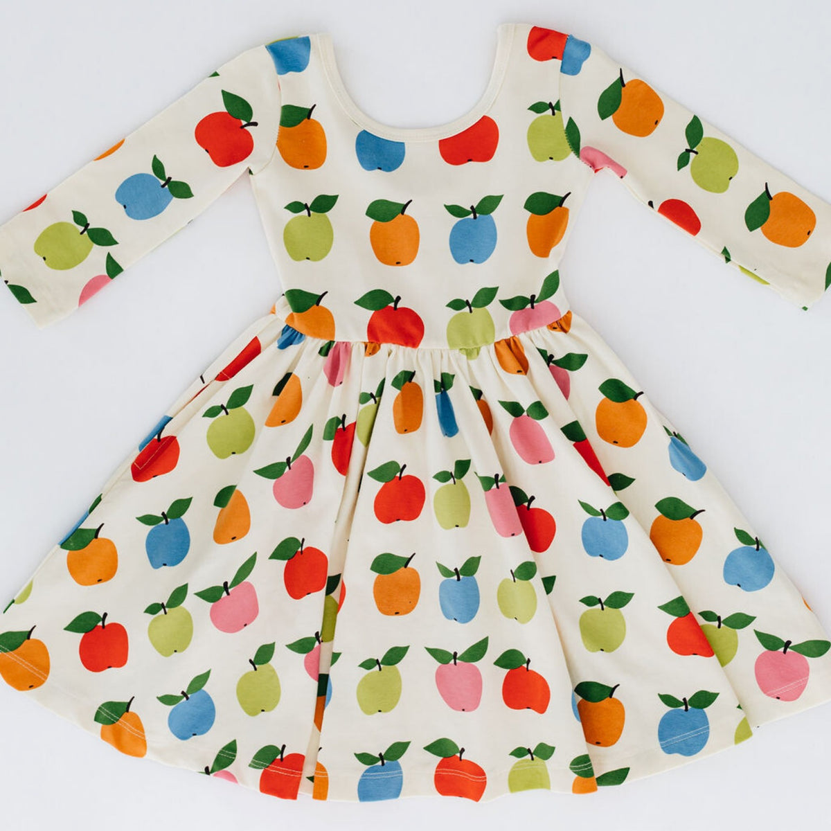 Twirl Dress in Apples
