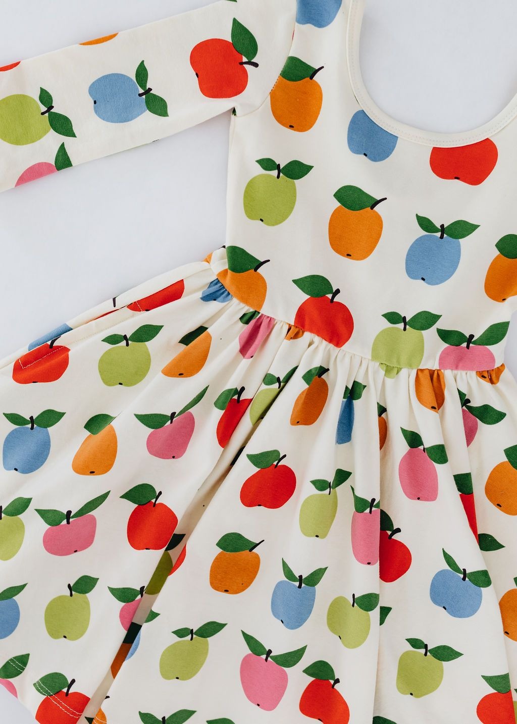 Twirl Dress in Apples
