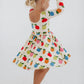 Twirl Dress in Apples