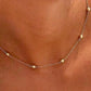 17" Choker Simplicity Chain Gold - 6mm