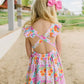 Rosita Dress in Pink Flowers