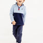 Hayword Half Zip Fleece, Barrington Blue/Nantucket Navy