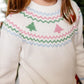 Isabelle's Sweater, Fairisle Christmas Trees