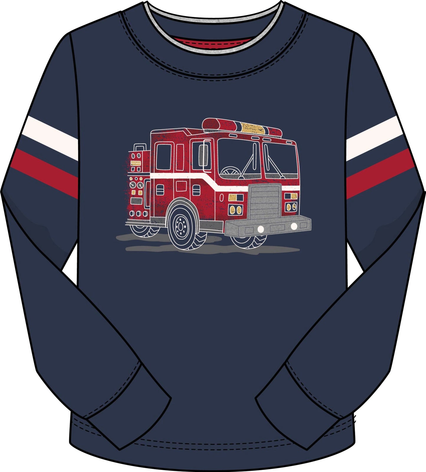 Fire Engine L/S Tee