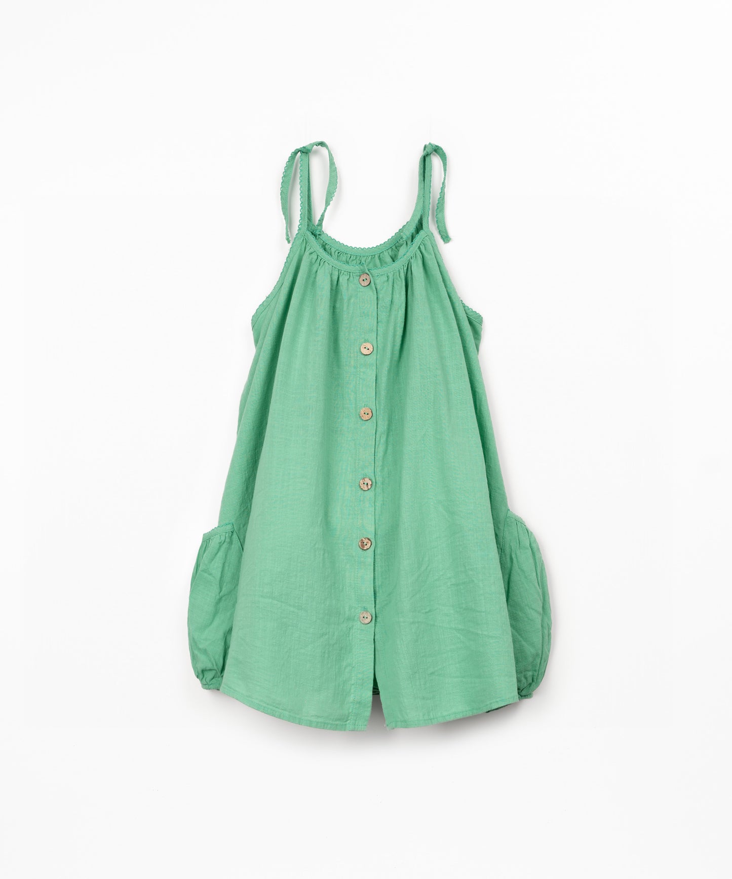 Woven Dress, Mint Green