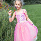 Butterfly Bliss Dress, Hot Pink