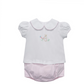 Pink Bailey Bloomer Set, Little Cottontail