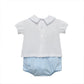 Blue Sonny Bloomer Set, Little Cottontail