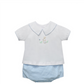 Blue Sonny Bloomer Set, Little Cottontail