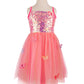 Butterfly Bliss Dress, Hot Pink