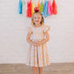 Olivia Dress in Primary Rainbow