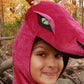 Starry Night Dragon Cape, Red/Copper