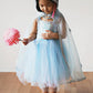 Snow Queen Cape, Blue Silver