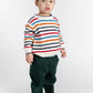 Sweater w/Raised Stripes