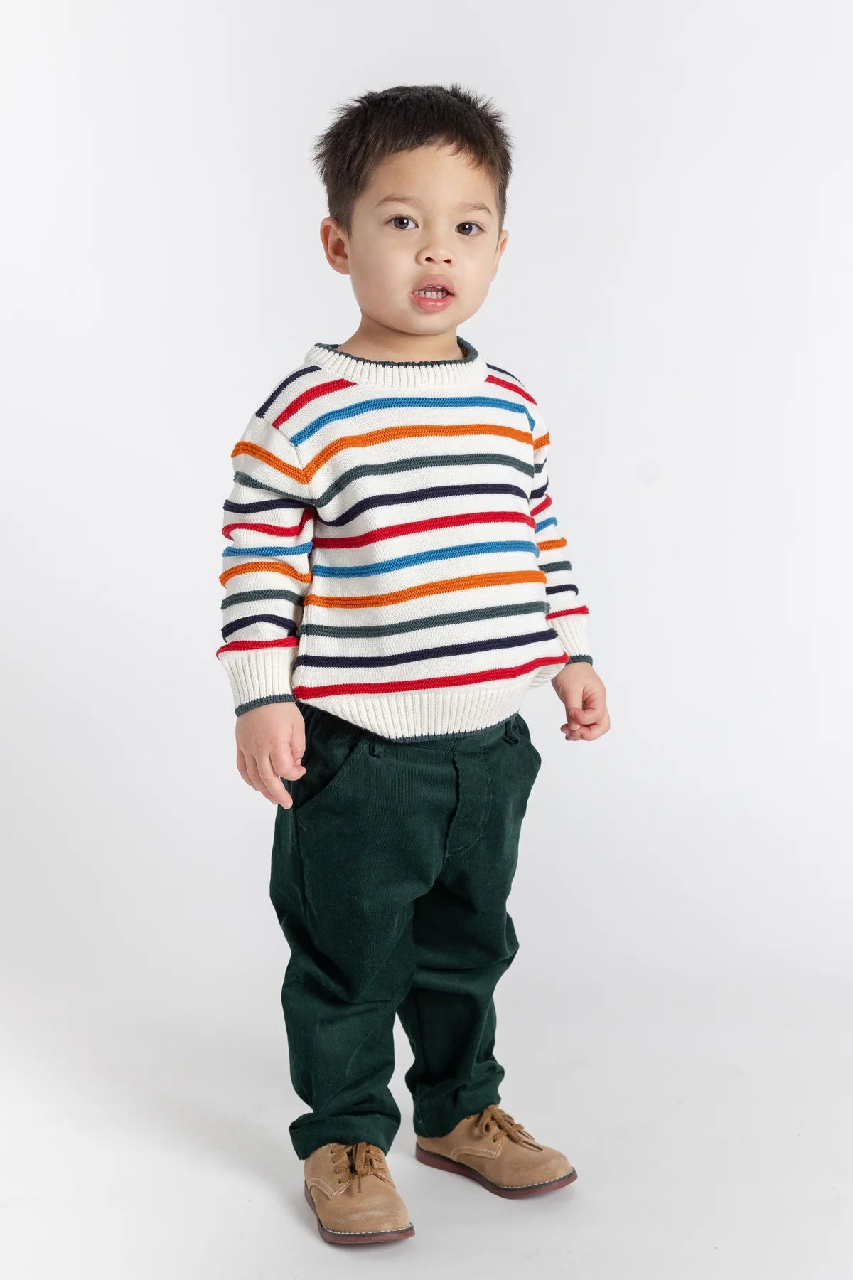 Sweater w/Raised Stripes