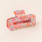 Claw Clip-Secret Garden Pink