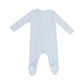 Zipper Footie, Classic Blue