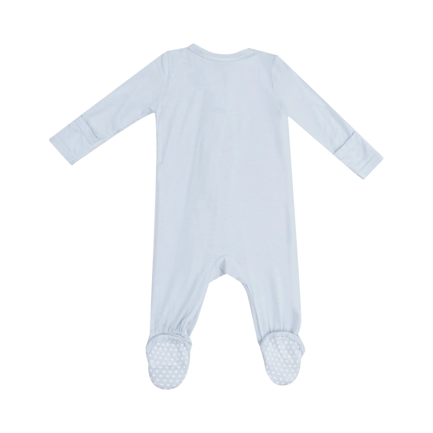 Zipper Footie, Classic Blue
