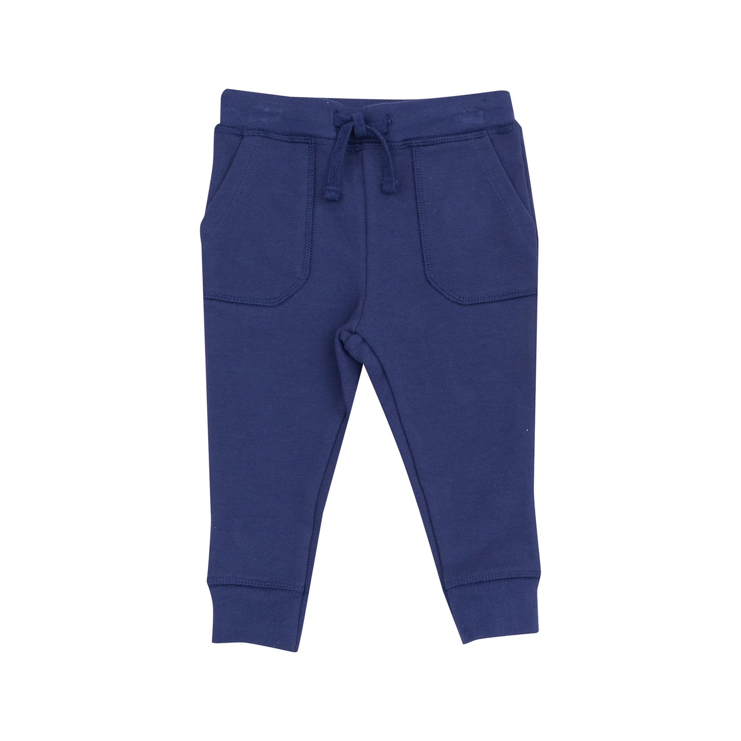 Navy French Terry Hoodie & Jogger Set