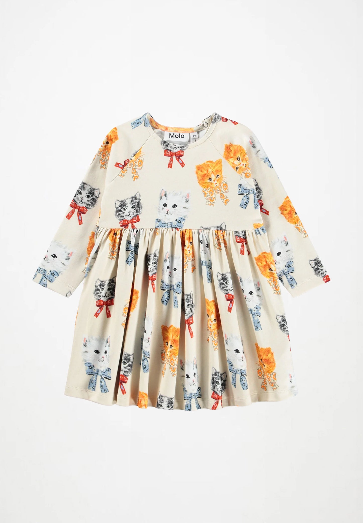 Charmaine Dress, Retro Kittens