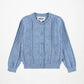Gertrud Cardigan, Topaz Blue