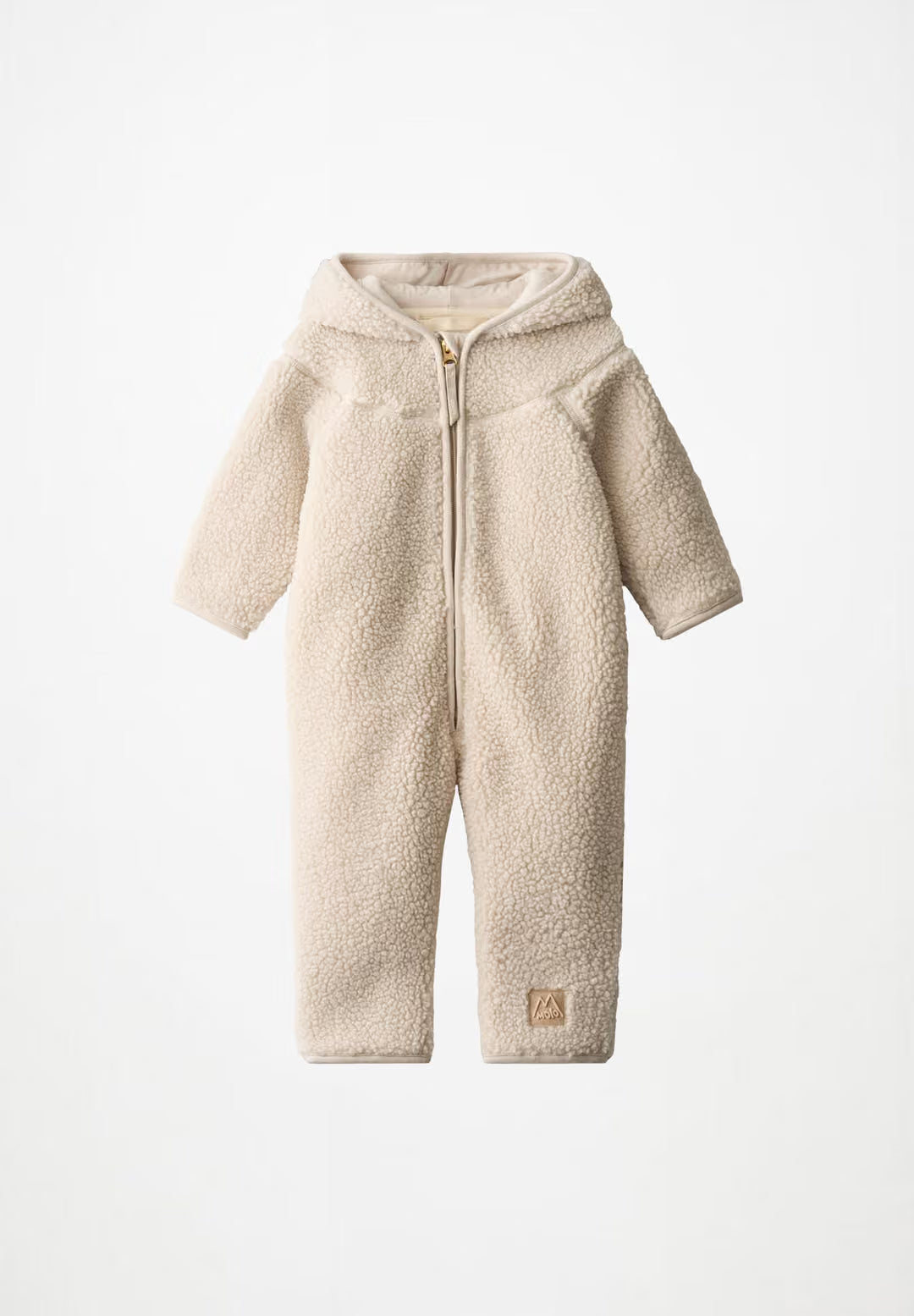 Umeko Fleece Suit, Soft Powder