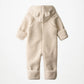 Umeko Fleece Suit, Soft Powder