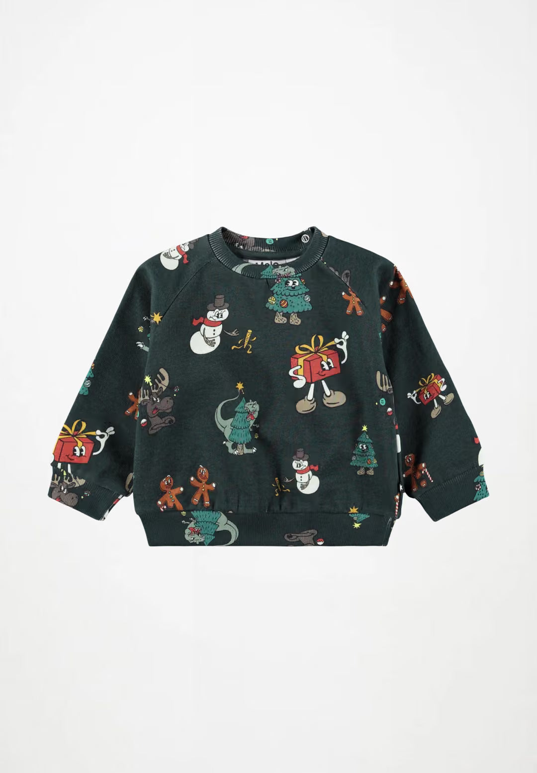 Disc Sweatshirt, Cartoony Xmas