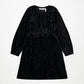 Carolyn L/S Dress, Black Stones