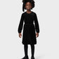 Carolyn L/S Dress, Black Stones