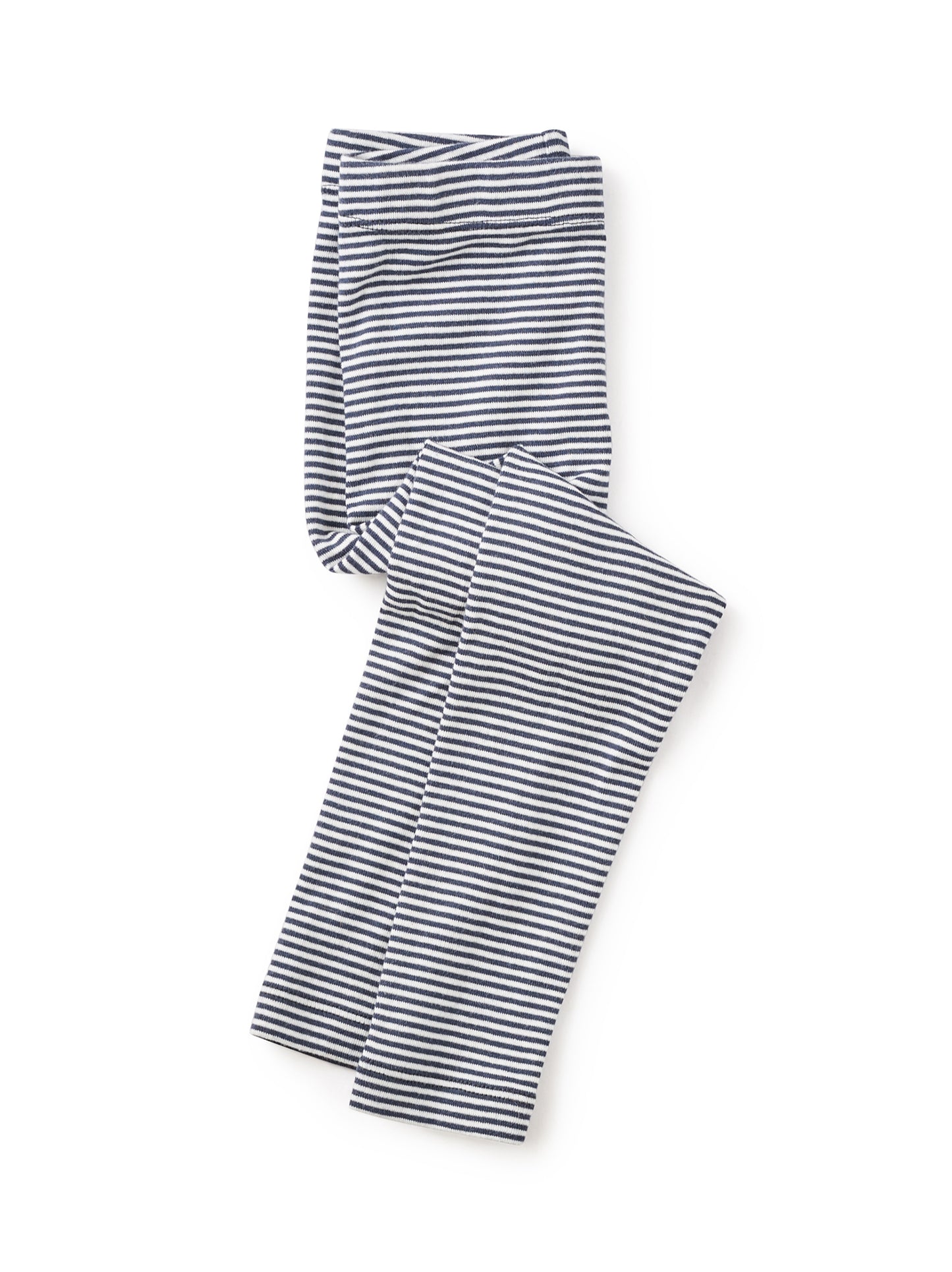 Striped Leggings, Heritage Blue