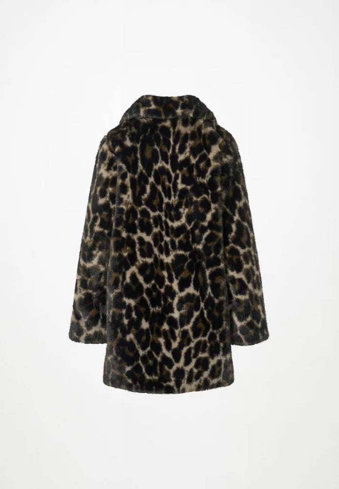 Hera Coat, Brushed Leo