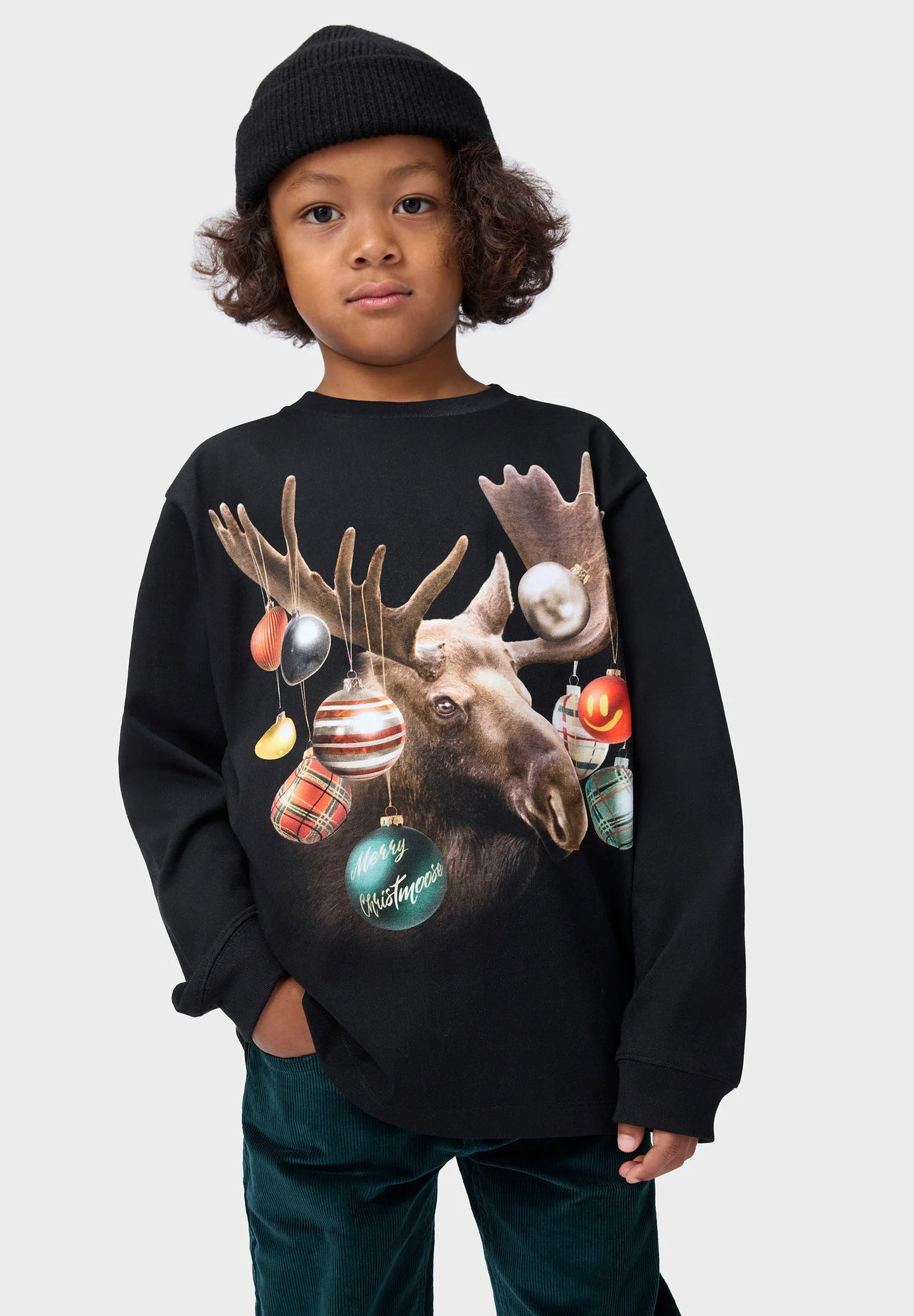 Ruby L/S Shirt, Christmoose