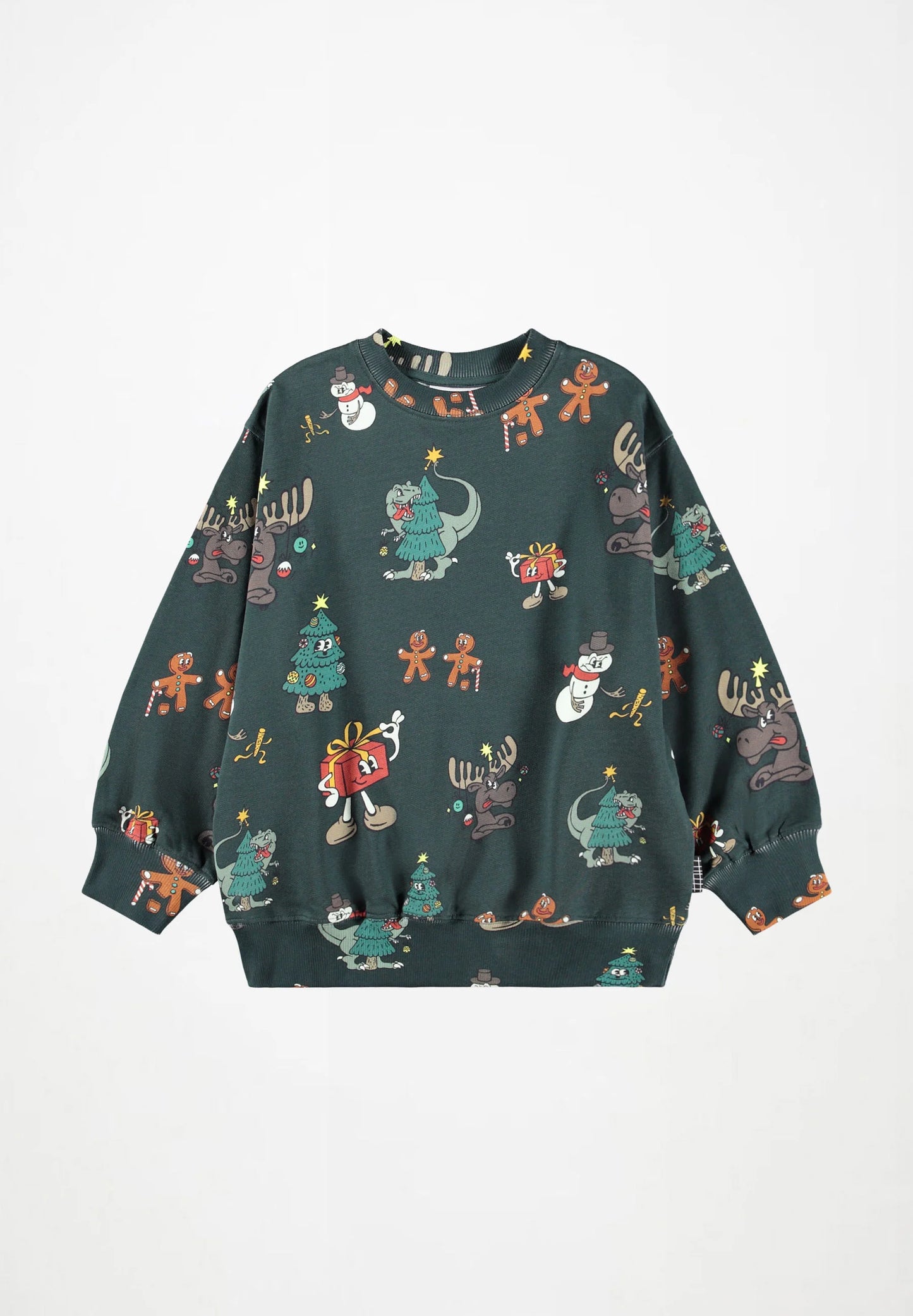 Monti Sweatshirt, Cartoony Christmas