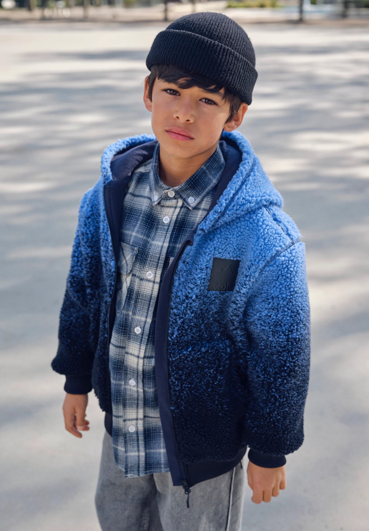 Hazzy Jacket, Faded Blue